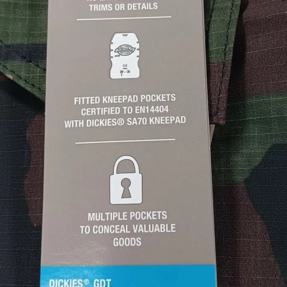 Dickies Flex Cordura Fabric Camo Cargos - Picture 7 of 8